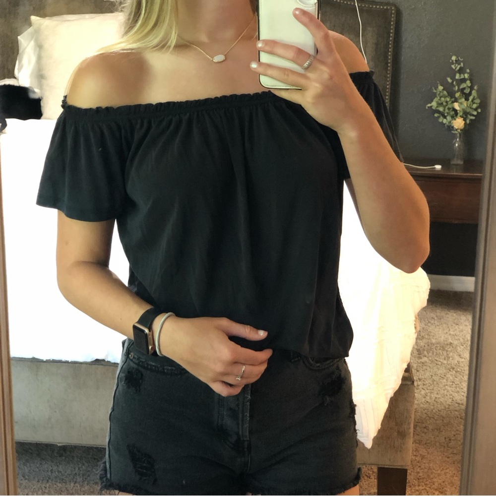 Off the shoulder blouse